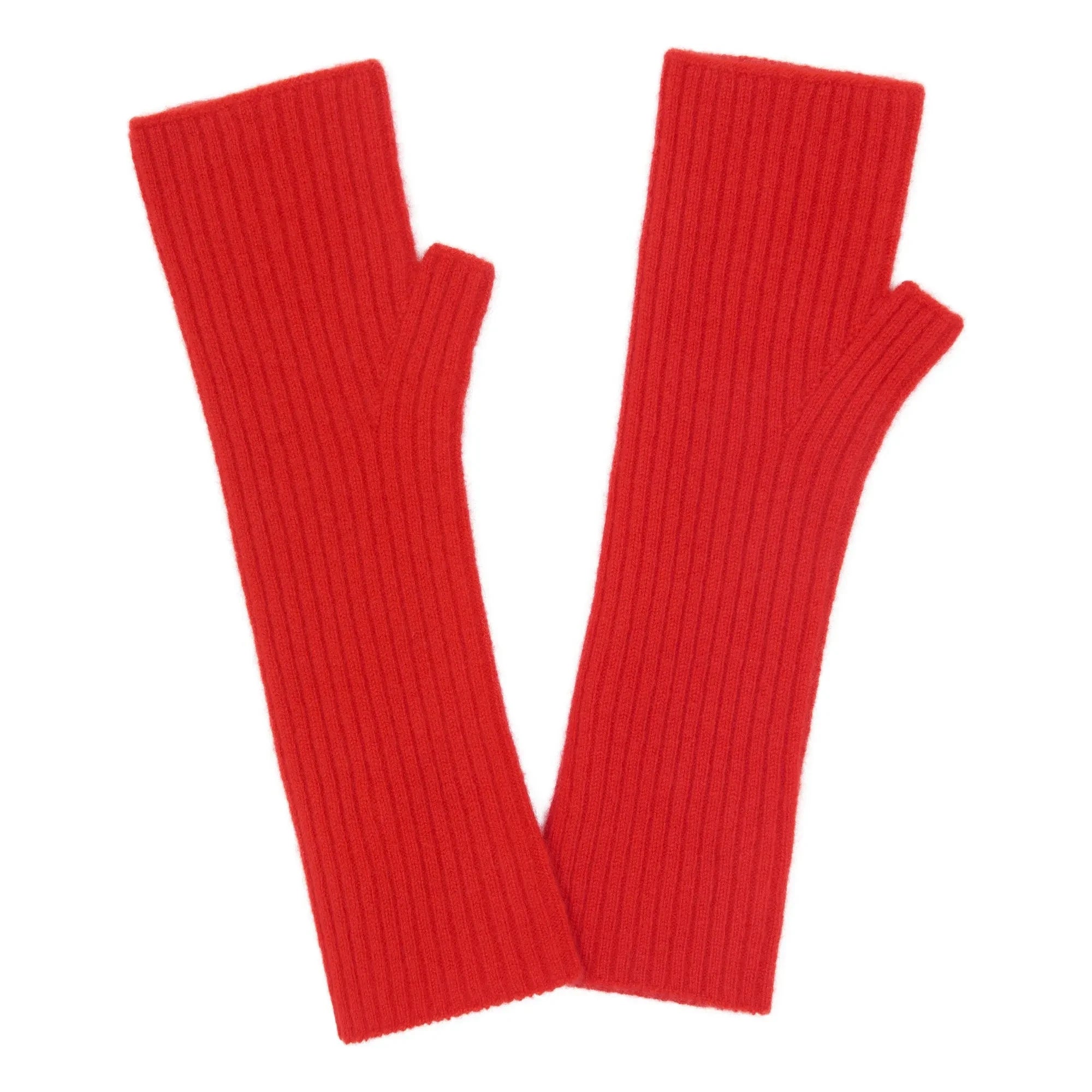 Kujten - Guantes de Cachemira Knokke | Rojo