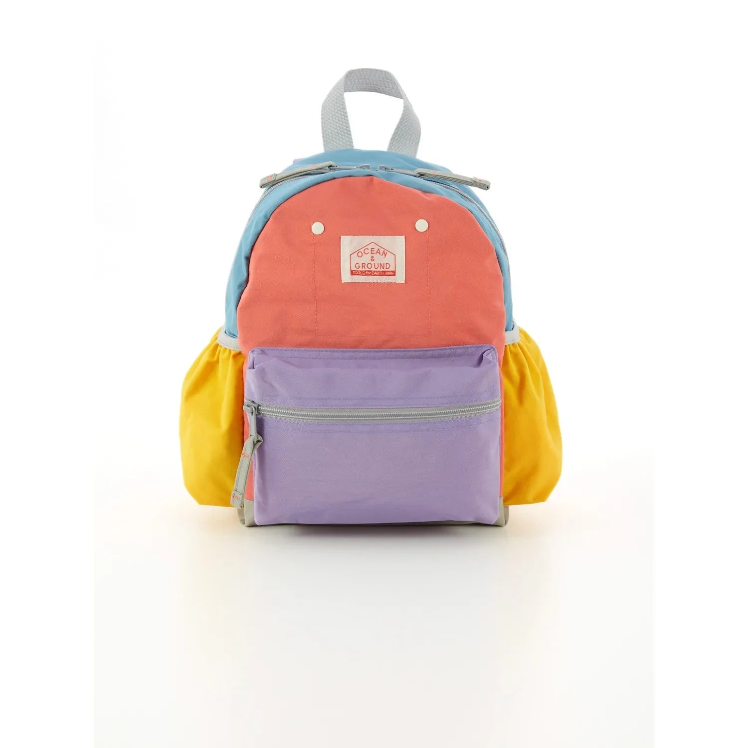 Ocean&Ground - Mochila de bloques multicolor | Coral