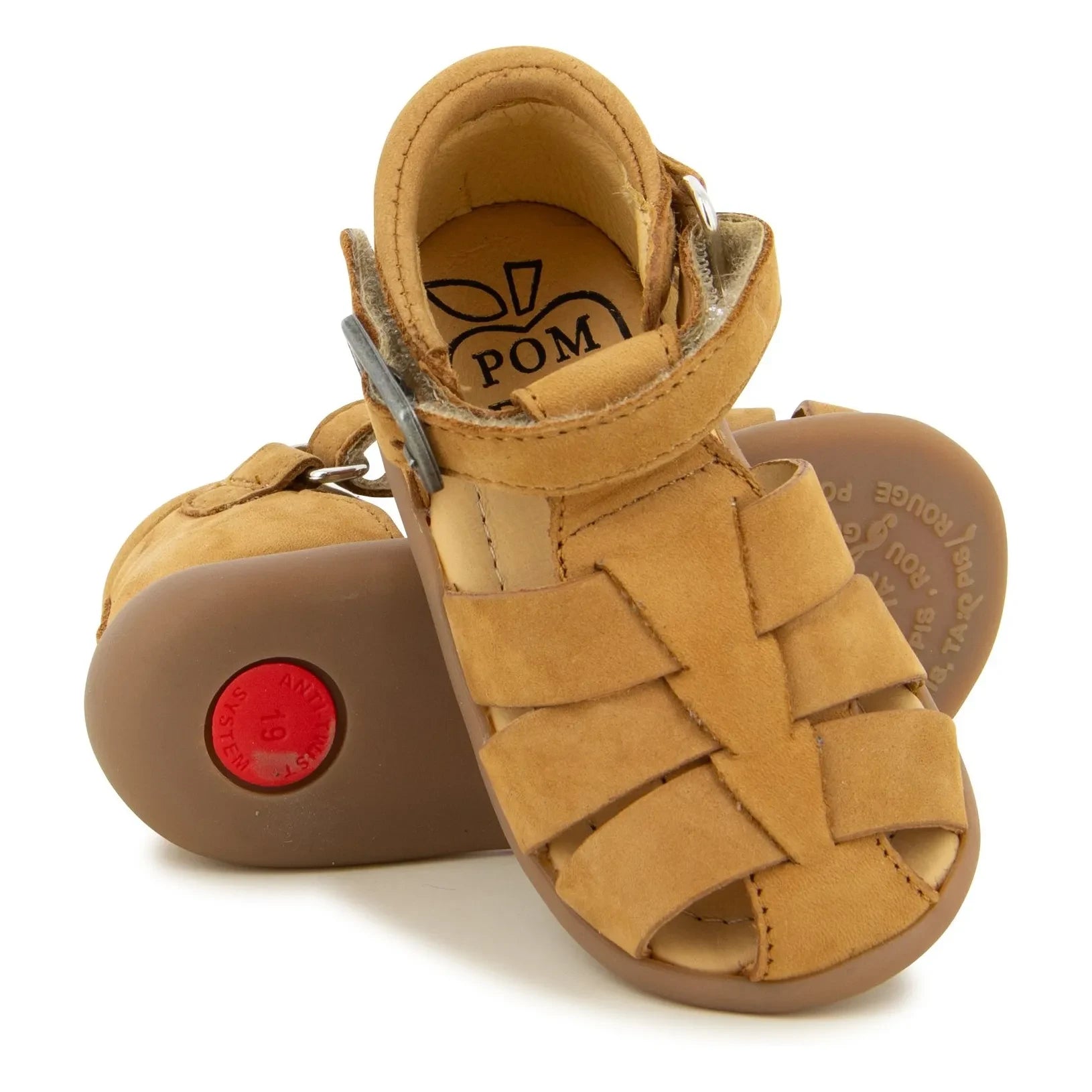 Pom d'Api - Sandalias Stand Up Papy | Ocre
