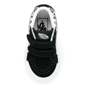 Vans - Zapatillas Scratch SK8-Mid Reissue V Glitter | Azul claro
