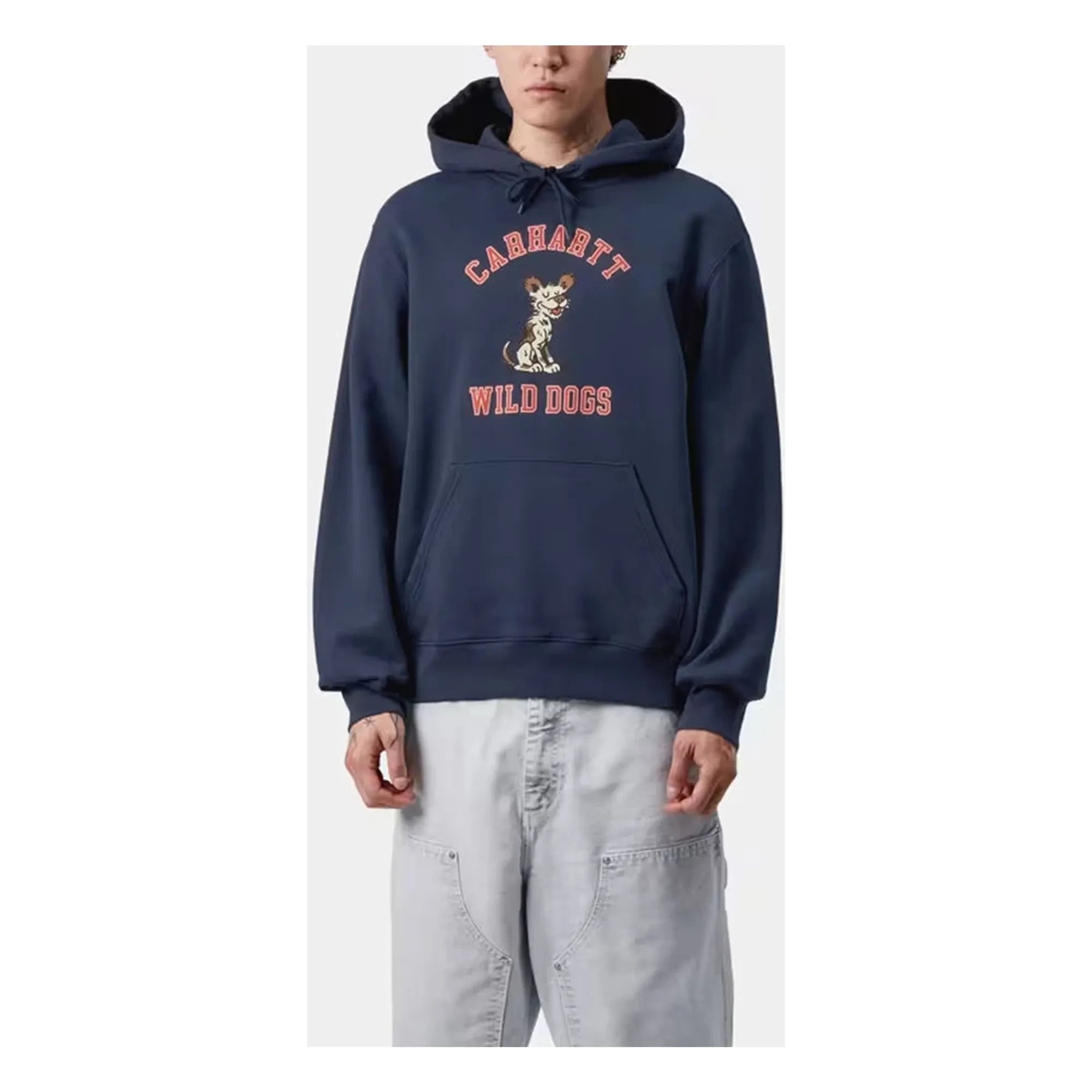 Carhartt WIP - Sudadera con capucha Wild Dog | Azul oscuro