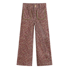 C'era Una Volta - Pantalón Serena Fleuri | Rosa