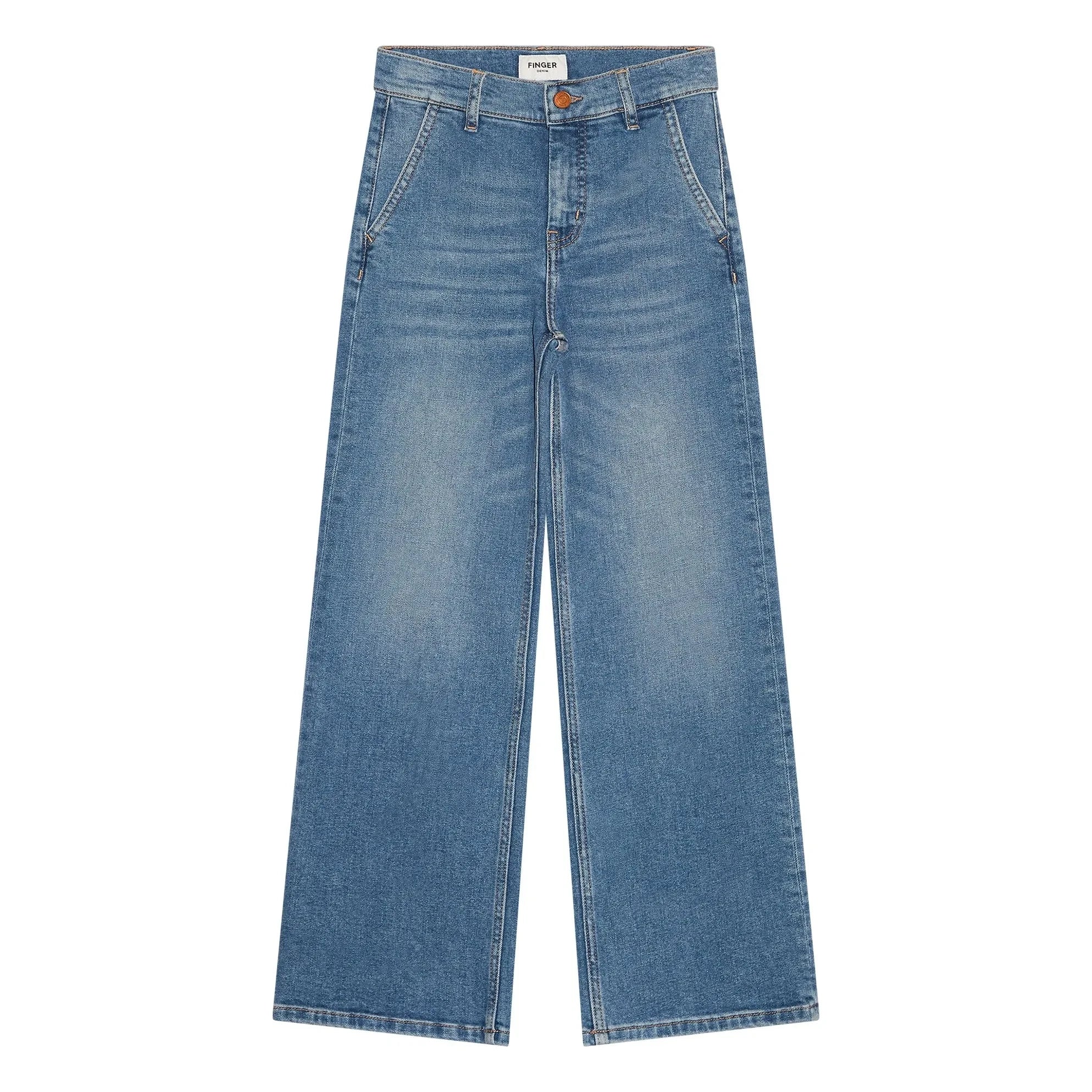 Finger in the nose - Jean Loose Carolyn | Azul denim