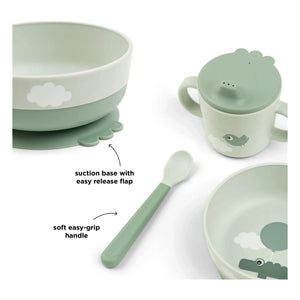 Done by deer - Set de comida Happy Clouds | Sage