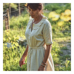Poudre Organic - Vestido Camarine - Colección Mujer | Crema