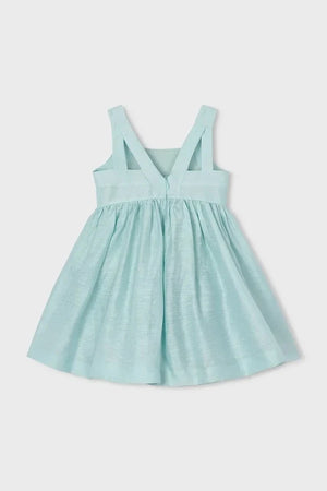 Vestido de lino Mayoral para niña