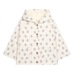 Louise Misha - Chubasquero Felvet Fleuri | Crema