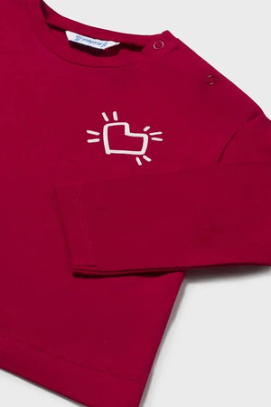 Blusa de bebé de manga larga Mayoral