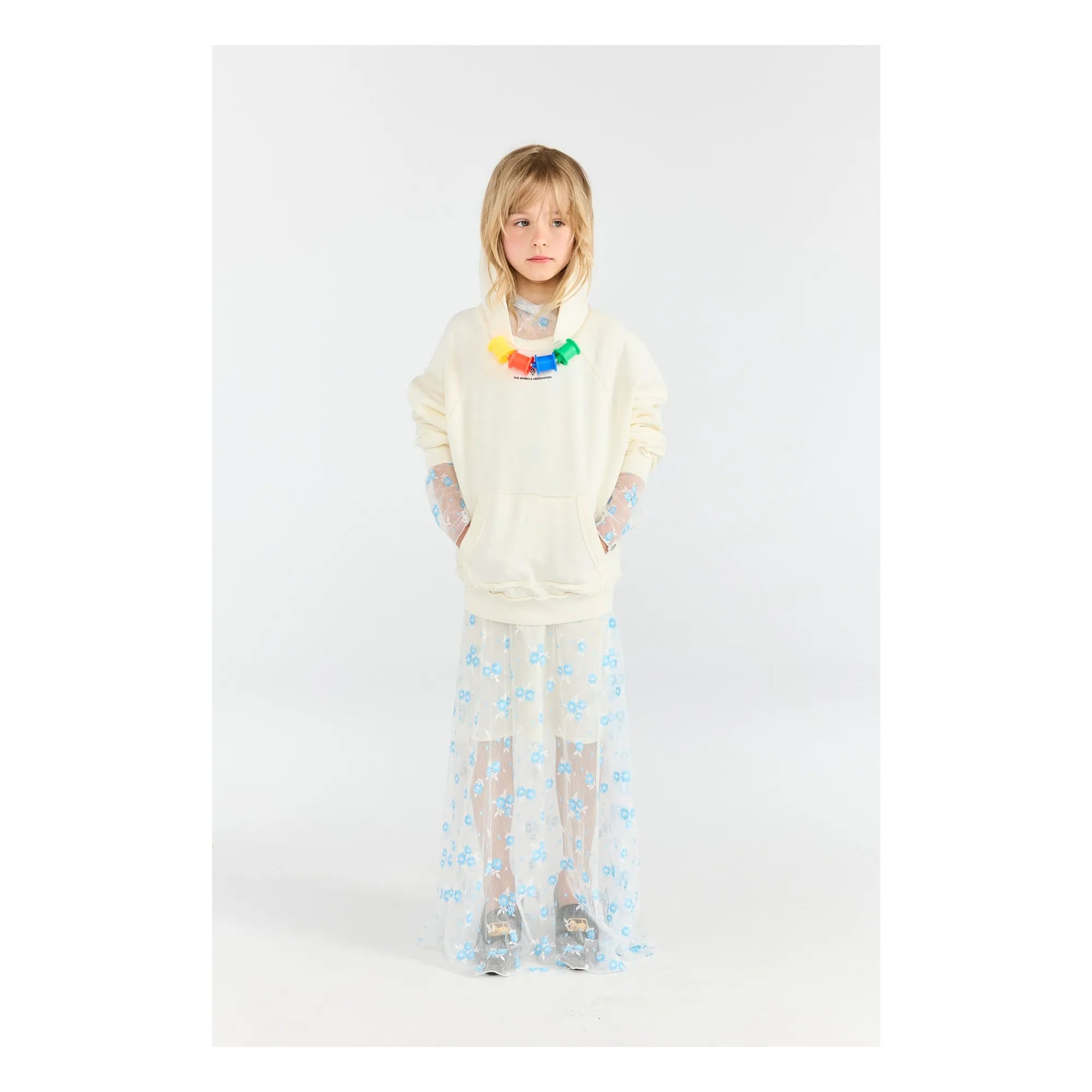The Animals Observatory - Sudadera Kunduz | Blanco