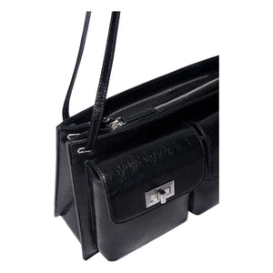 BY FAR - Bolso de cuero de cabra Billy | Negro