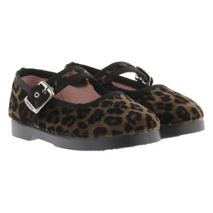 Victoria - Zapatillas de ballet Gong Fu Leopard | Marrón
