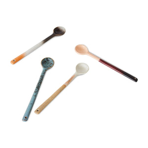 HKliving - Cucharas de gres - Set de 4