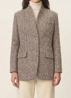 Vanessa Bruno - Blazer Jovanka de lana | Marrón oscuro