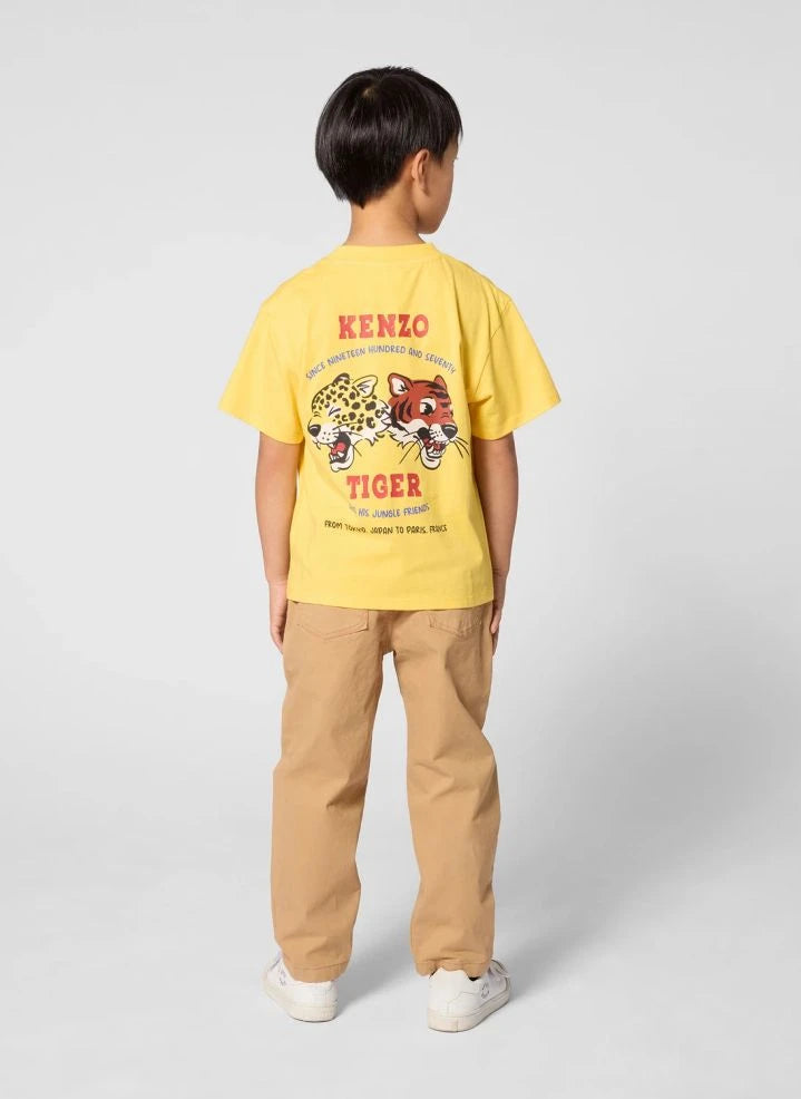 Kenzo - Camiseta cabeza de tigre | Amarillo