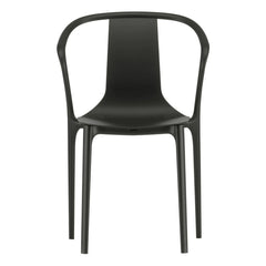 Vitra - Silla Belleville diseñada por Ronan & Erwan Bouroullec | Negro Oscuro