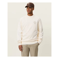 Les Deux - Sudadera de cuello redondo de algodón Faience | Crema