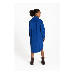 Smallable Kid - Vestido camisero Silva | Azul eléctrico