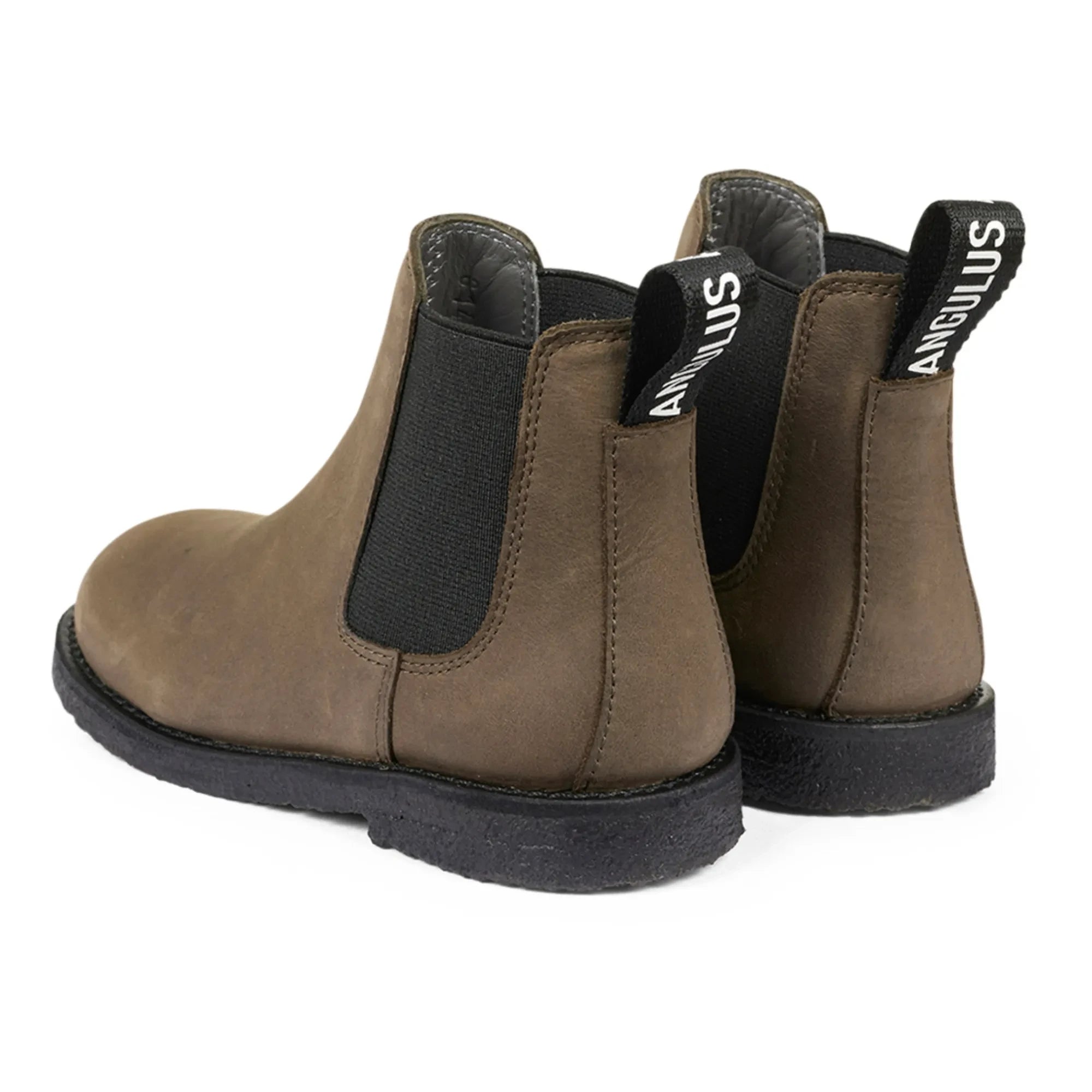 Angulus - Botines Chelsea con Correa | Caqui