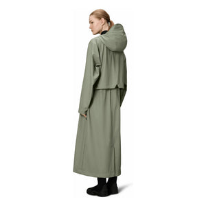 Rains - Bold W3 Abrigo Largo | Verde claro