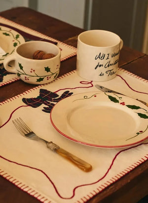 Anna + Nina - "Todo Lo Que Quiero Es Té" Taza | Blanca
