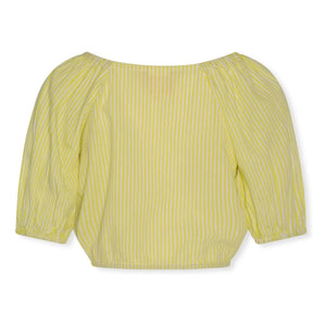 AO76 - Blusa Neha a Rayas | Amarillo