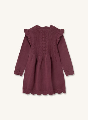 Fliink - Alilly Vestido de Punto | Burdeos