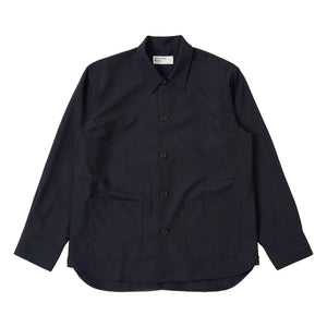 Universal Works - Camisa de trabajo | Azul marino