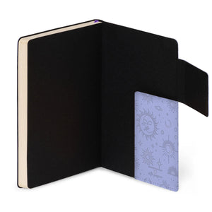 Legami - Cuaderno de líneas con funda suave monocromática - Lila Cósmico - Mi Cuaderno