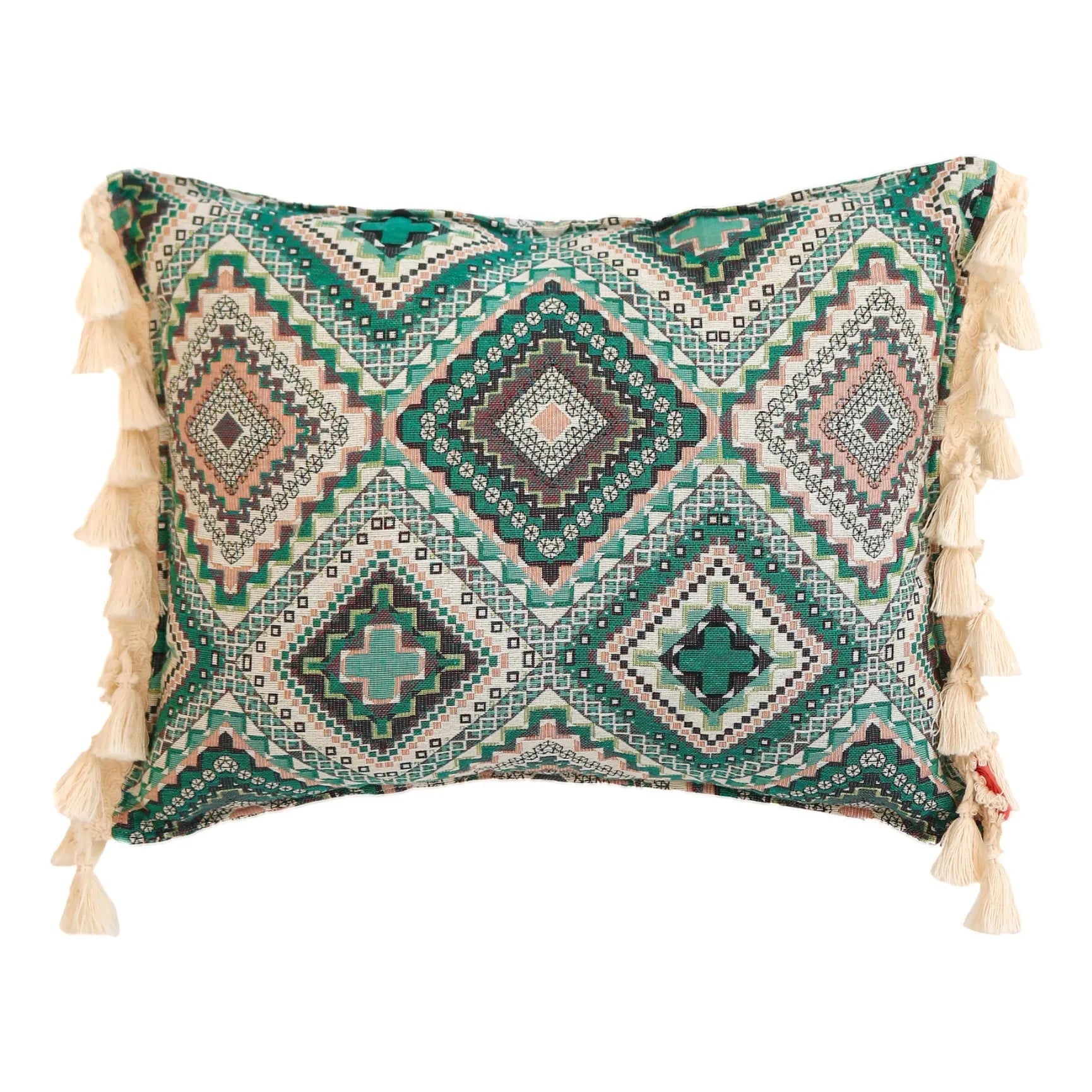 Moi Mili - Cojín boho | Verde