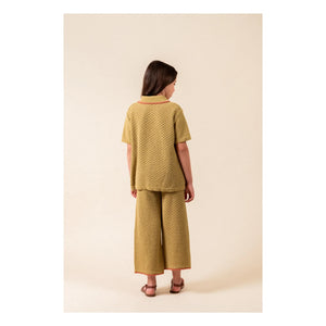 birinit - Pantalones calados | Amarillo verde