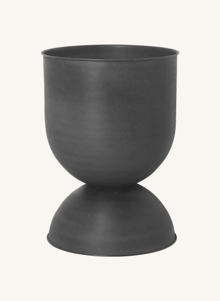 Ferm Living - Maceta reloj de arena | Negro