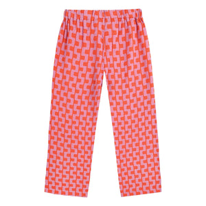 Bobo Choses - Pijama Chain Algodón Orgánico | Rosa
