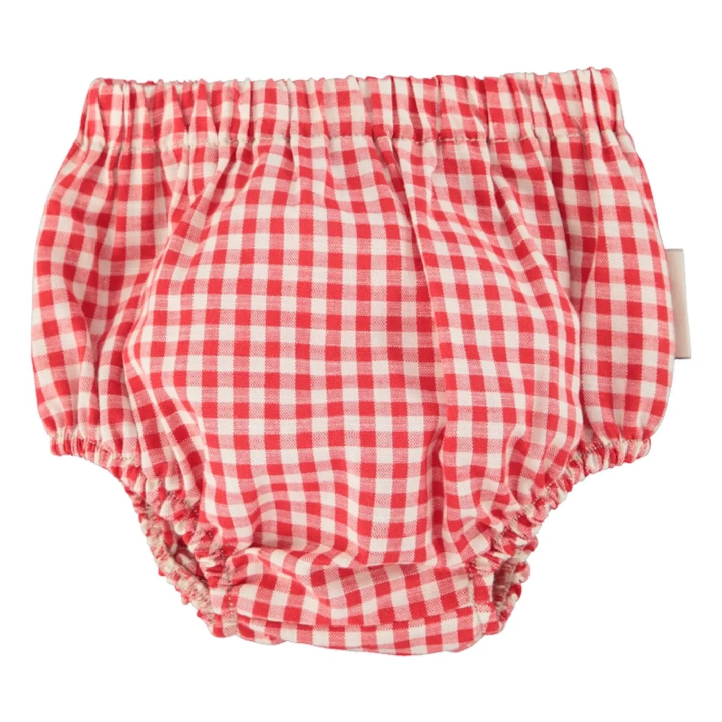 Piupiuchick - Braguita Vichy de Algodón Orgánico | Roja