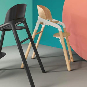 Bugaboo Giraffe Highchair Ultimate Bundle - Wood/White-Highchairs- | Natural Baby Shower