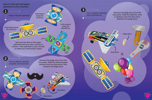 Buster Books - Libro de actividades y cuentos en inglés con figura de juguete Lego Build and Stick