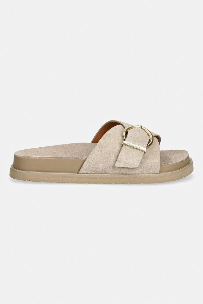 Gant Zapatillas Destalonadas de Ante con Punta Abierta Mardale para Mujer