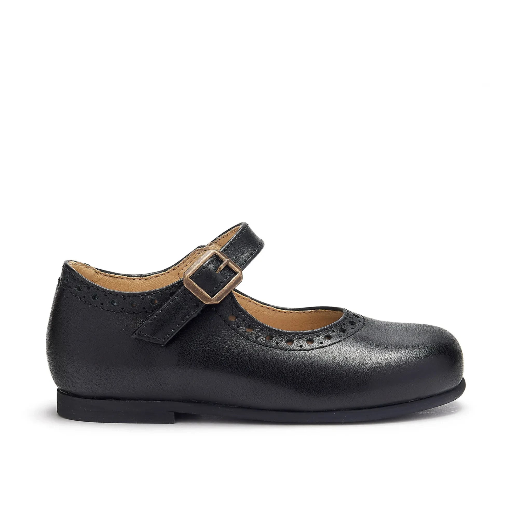 Young Soles - Zapatos Mary Jane con Velcro Martha | Negro
