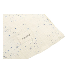 Nobodinoz - Funda de cojín Milky Way Wabi-Sabi | Azul