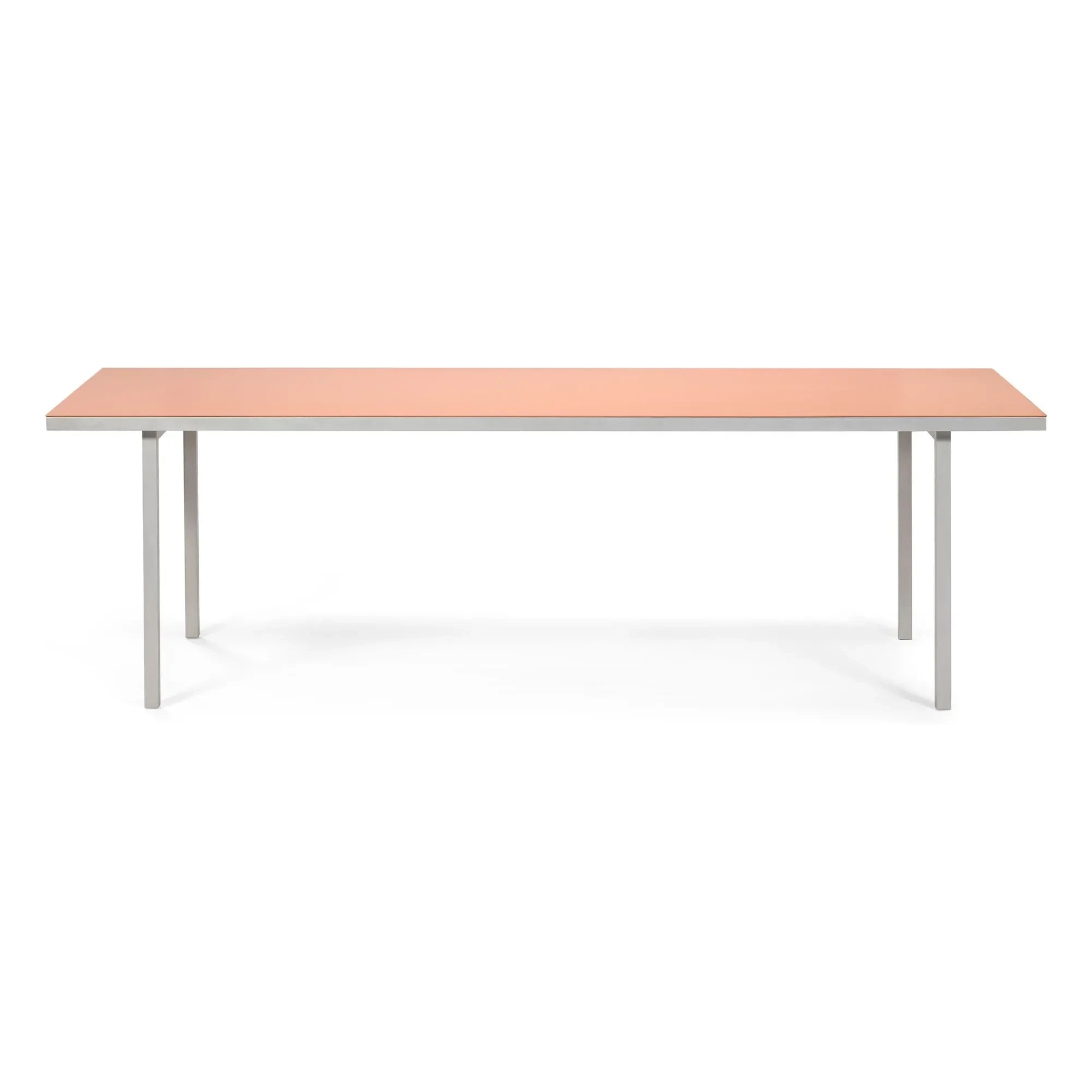 Valerie Objects - Mesa de comedor Alu, Muller Van Severen | Rosa