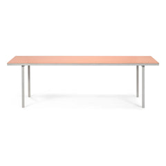 Valerie Objects - Mesa de comedor Alu, Muller Van Severen | Rosa