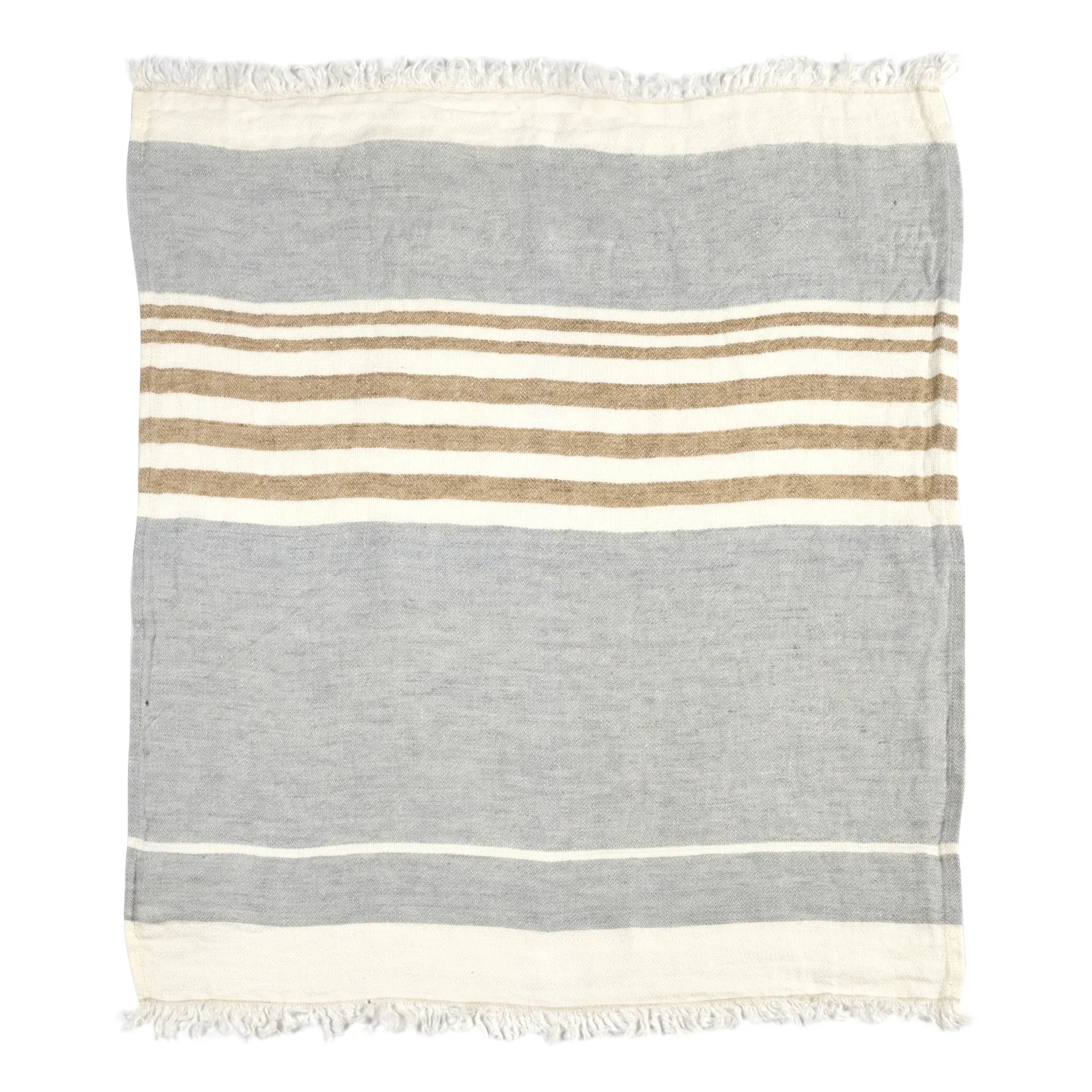 Libeco - Toalla de playa belga | Gris