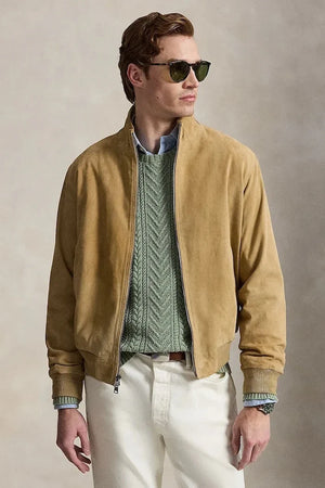 Chaqueta de transición de ante para hombre Polo Ralph Lauren