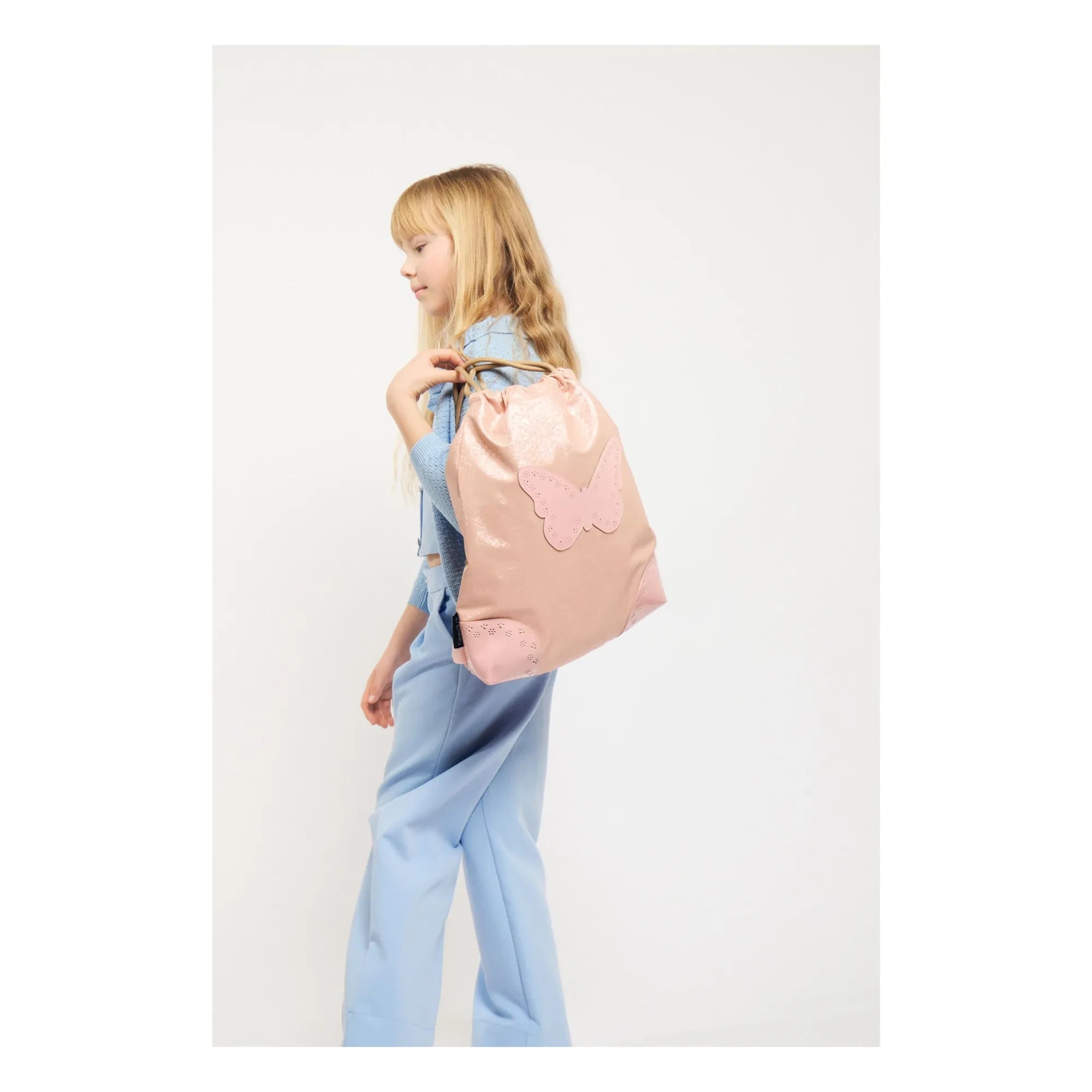 Caramel & Cie - Bolsa de deporte Oxford | Rosa empolvado