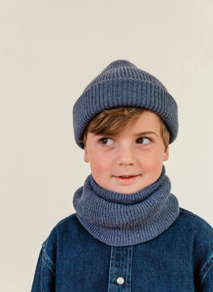Hvid - Gorra de Merino Fonzie | Denim