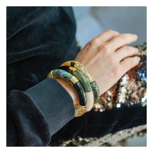 Parabaya - Pulseras Trio Black Night | Negro
