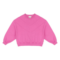 Jenest - Sudadera de algodón orgánico Tammie | Fucsia