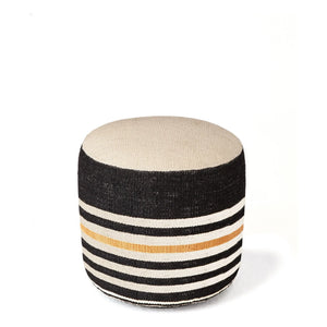 Nanimarquina - Puf Kilim 2 | Negro