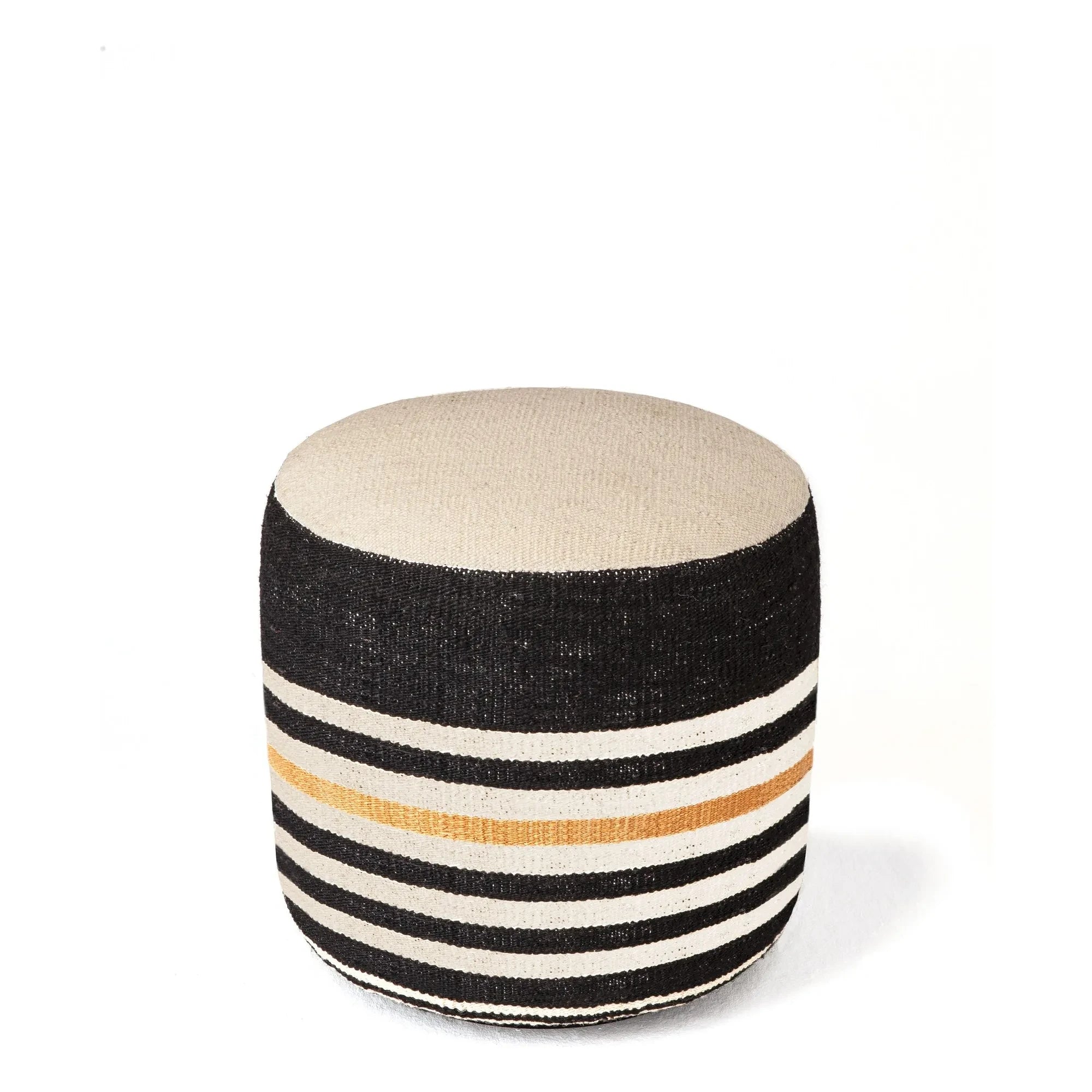 Nanimarquina - Puf Kilim 2 | Negro