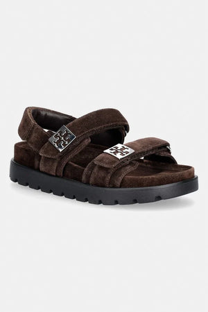 Tory Burch Sandalias de Mujer de Ante Mellow Sport