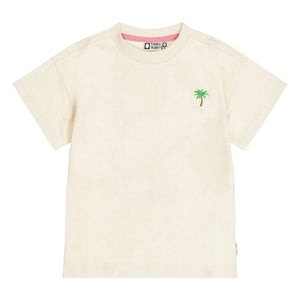 Tumble N'Dry - Camiseta oversize de algodón orgánico Maringa | Crudo